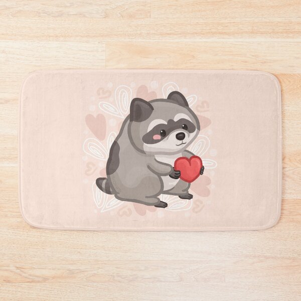 Item preview, Jimothy Raccoon Holding Heart designed and sold by Khotekmei.