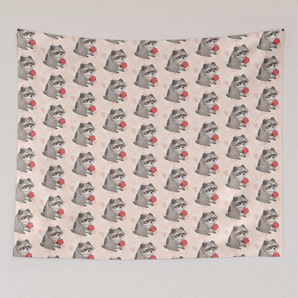Item preview, Jimothy Raccoon Holding Heart designed and sold by Khotekmei.