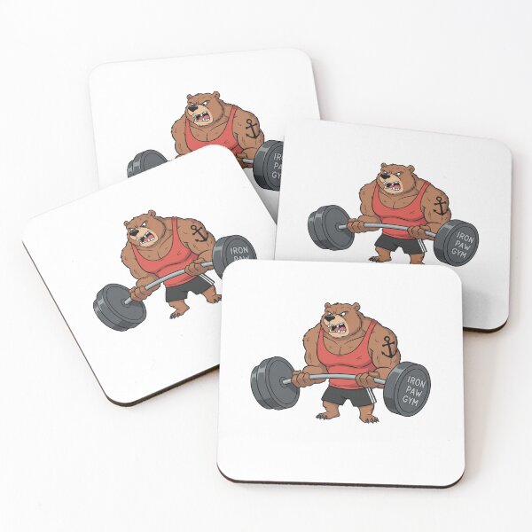 Item preview, Strong Bear Curling Weights designed and sold by Terrific Arts Shop.