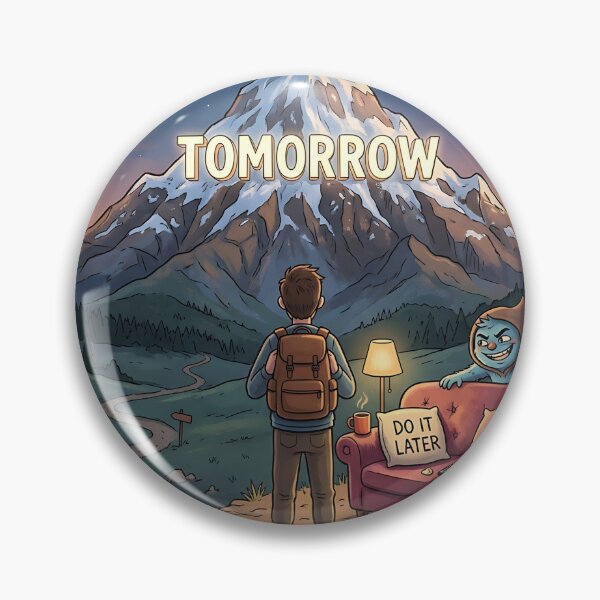 Item preview, Mountain of Tomorrow Do It Later Procrastination designed and sold by Michaelragheb.