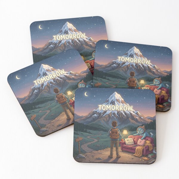 Item preview, Mountain of Tomorrow Do It Later Procrastination designed and sold by Michaelragheb.
