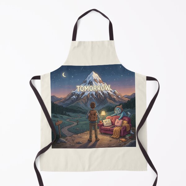 Item preview, Mountain of Tomorrow Do It Later Procrastination designed and sold by Michaelragheb.