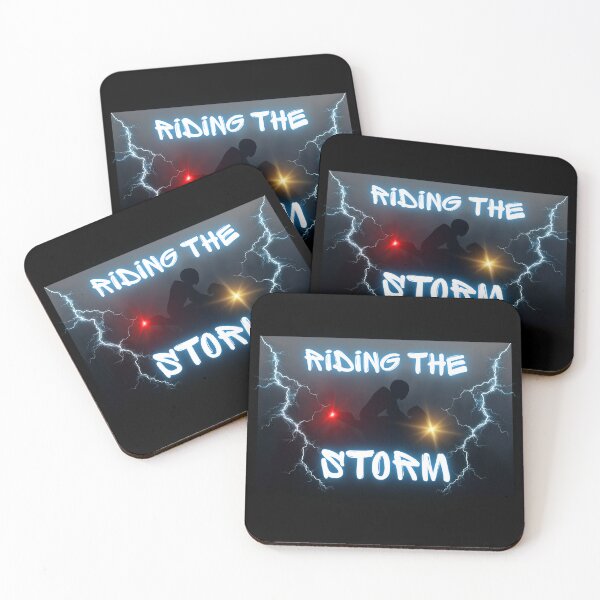 Item preview, Riding The Storm - Motorcycle Lightning Biker Speed Quote designed and sold by Frafri92.