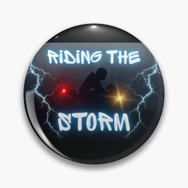 Item preview, Riding The Storm - Motorcycle Lightning Biker Speed Quote designed and sold by Frafri92.