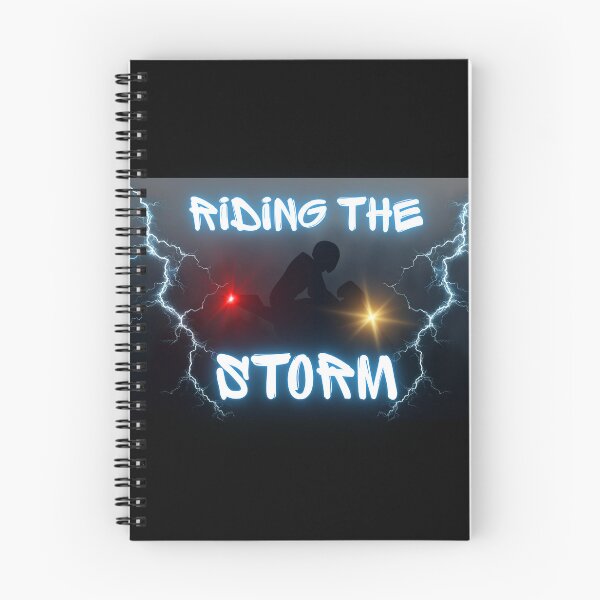 Item preview, Riding The Storm - Motorcycle Lightning Biker Speed Quote designed and sold by Frafri92.