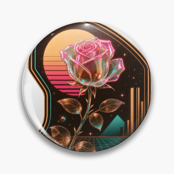 Item preview, Holographic Rose Arcade designed and sold by vapormoon.