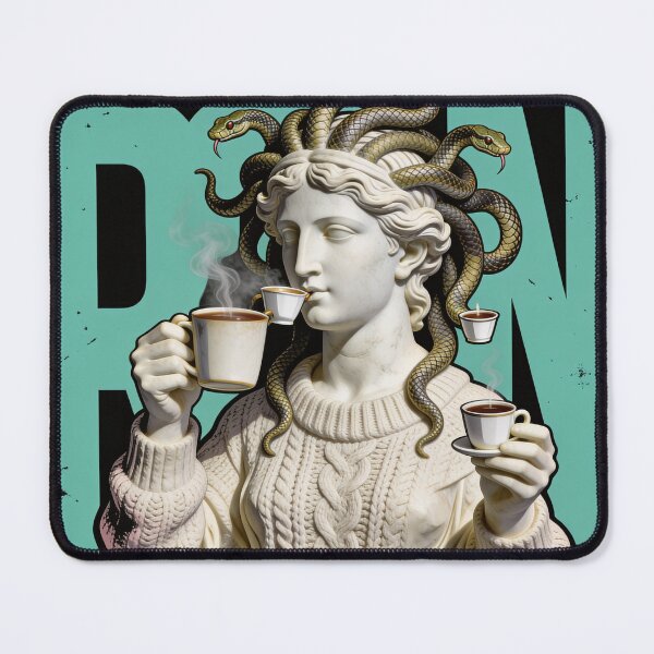Item preview, Medusa Coffee Co - Turning People To Stone Before Coffee (Funny Holiday Mug Design) designed and sold by GodsMonsterss.