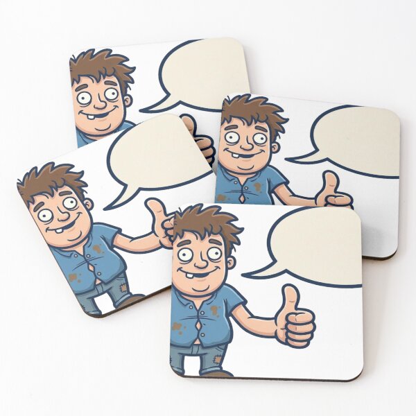 Item preview, Confused Thumbs-Up Man designed and sold by To Ni.