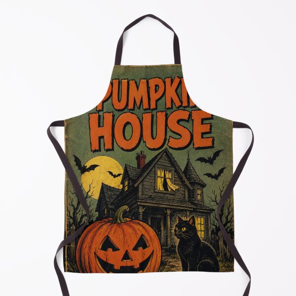 Item preview, Retro Halloween Comic Book Cover Art: Pumpkin House Mystery designed and sold by bapupa.