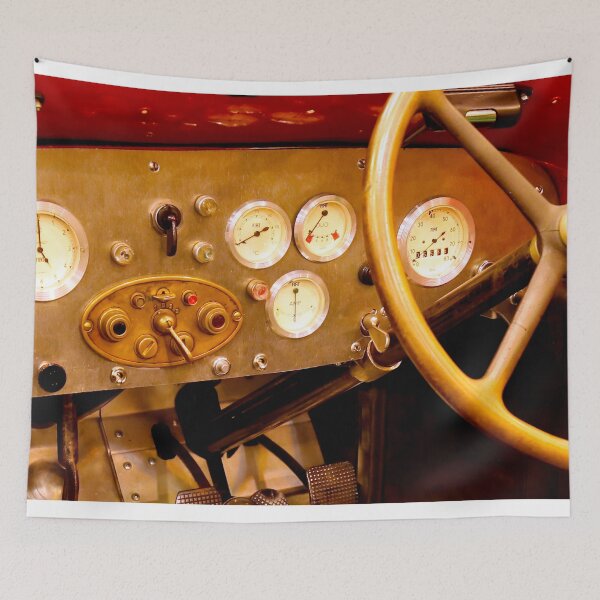 Item preview, 1927 Fiat 509 S Mille Miglia Racing Car Dashboard designed and sold by Peter Kraaibeek Art Gallery.
