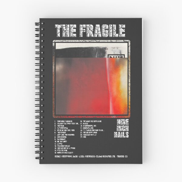 Item preview, The Fragile Album Tracklist Art | Best Gift designed and sold by Sia-Twaby.