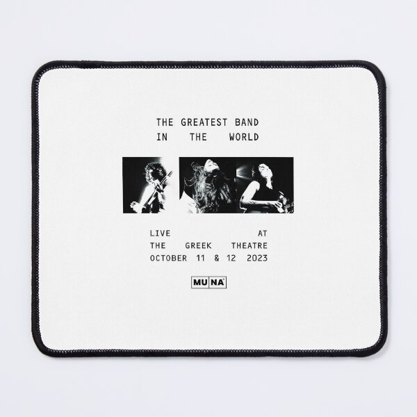 Item preview, Muna Band Save The World Album Pollstar Life's So Fun Tour designed and sold by BowersKelly.