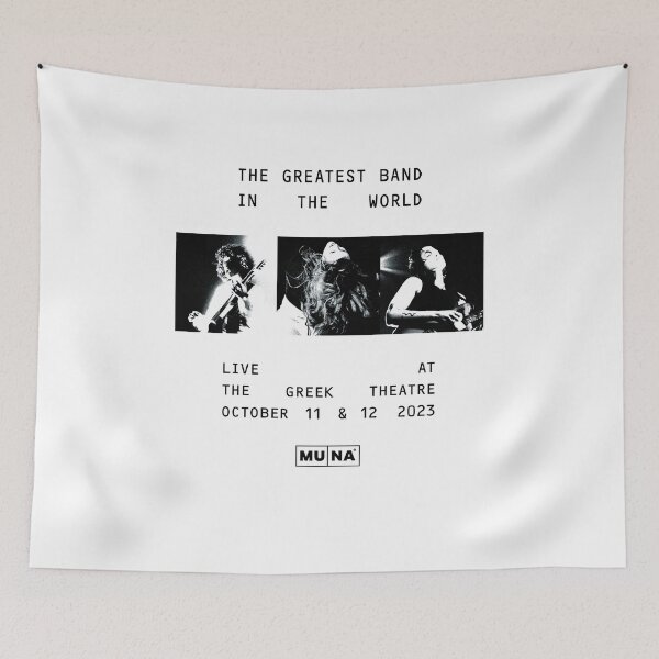 Item preview, Muna Band Save The World Album Pollstar Life's So Fun Tour designed and sold by BowersKelly.