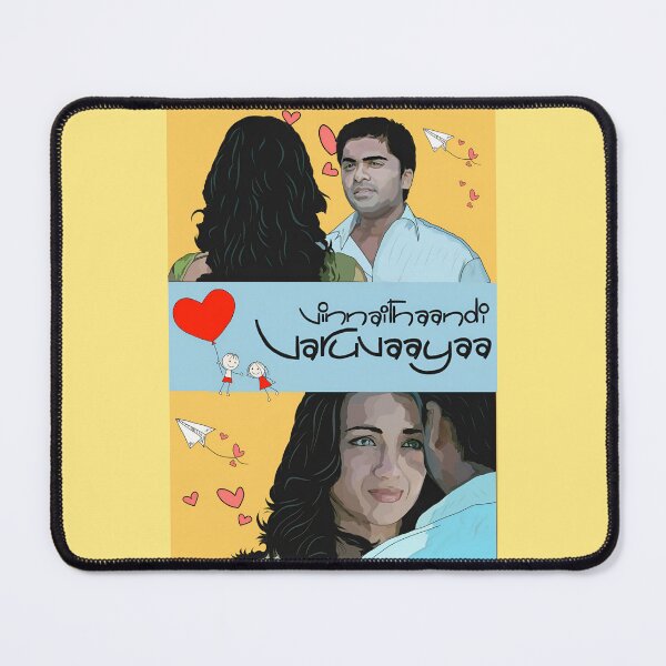 Item preview, Vinnaithaandi Varuvaayaa VTV Love Story – Tamil Cinema Romantic Fan Art designed and sold by lexxclothing.