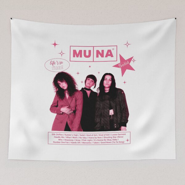 Item preview, Muna Band Save The World Album Pollstar Life's So Fun Tour designed and sold by BowersKelly.