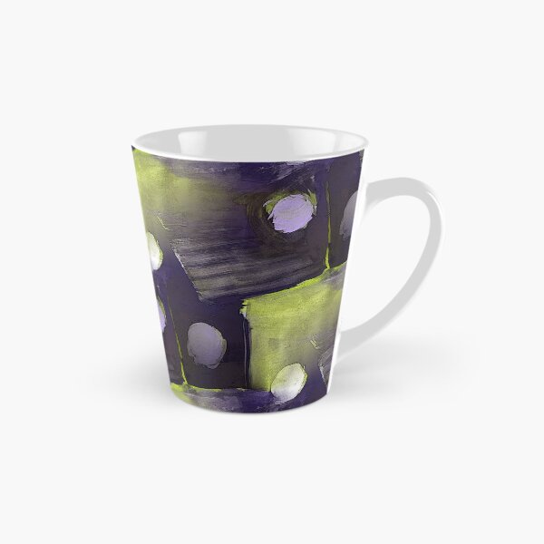 Item preview, Square and Dot Abstract in Yellow and Purple designed and sold by Artistestella.