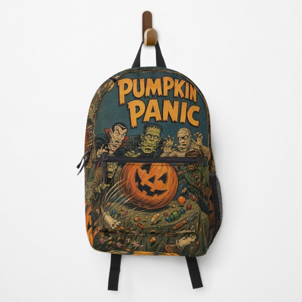 Item preview, Halloween Comic Book Cover Art: Pumpkin Carving Disaster designed and sold by bapupa.