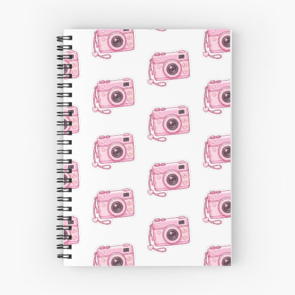 Item preview, Cute Pink Camera with Hearts and Flowers designed and sold by Kiralemon.