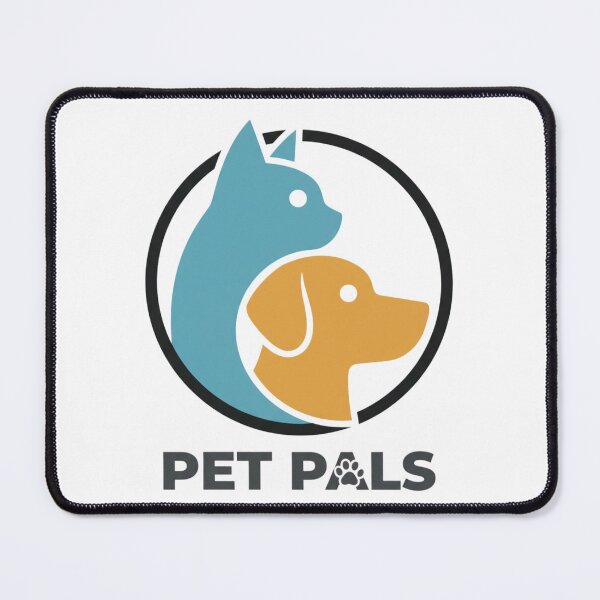 Item preview, Pet Pals – Cute Dog and Cat Logo Design designed and sold by Nela-&-Lena.
