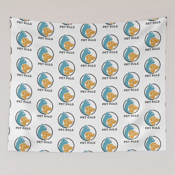 Item preview, Pet Pals – Cute Dog and Cat Logo Design designed and sold by Nela-&-Lena.