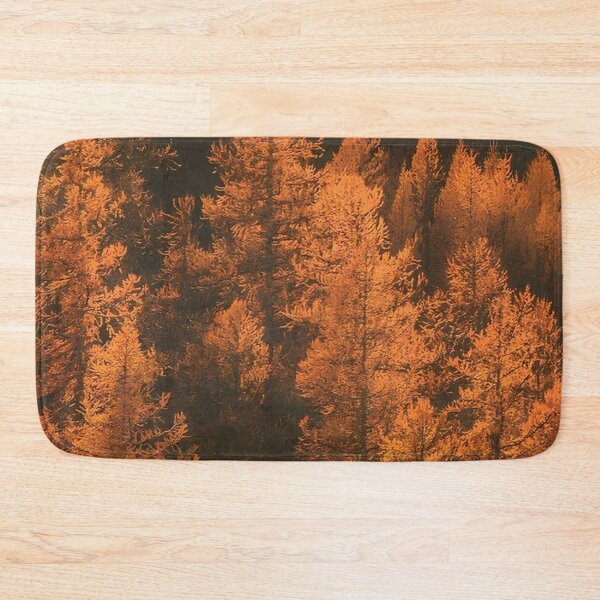 Item preview, Golden Autumn Forest — Moody Pine Trees Fall Landscape designed and sold by LYAN-STORE.