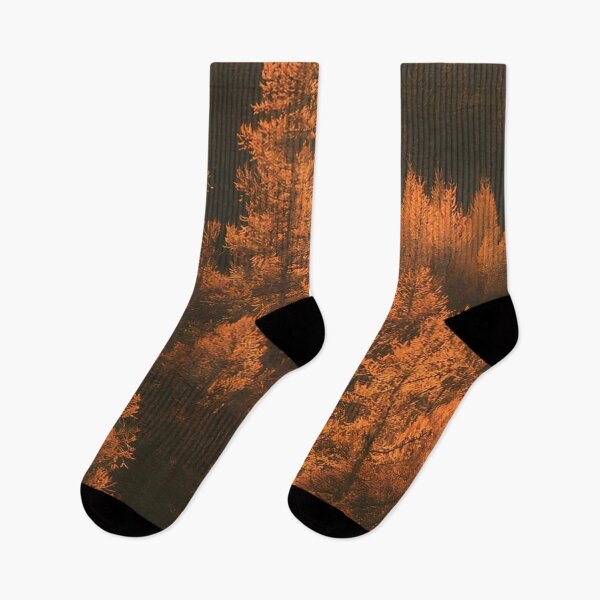 Item preview, Golden Autumn Forest — Moody Pine Trees Fall Landscape designed and sold by LYAN-STORE.