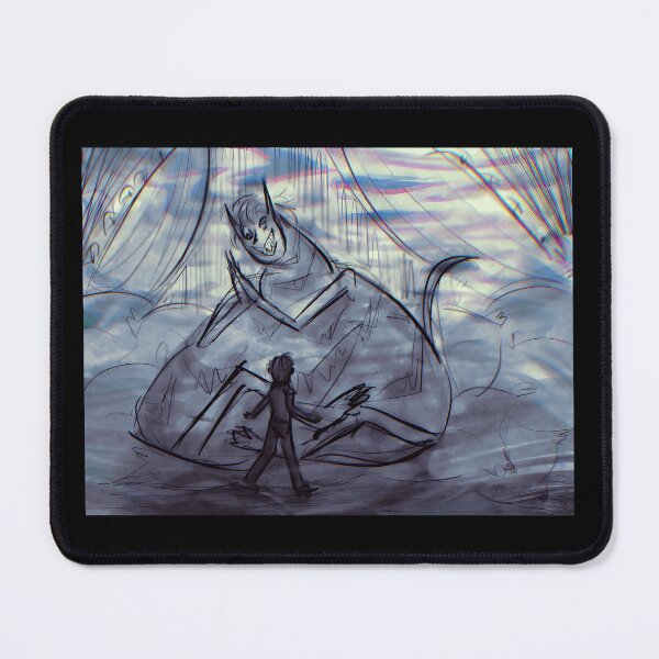 Item preview, Surreal Encounter with a Mythical Beast designed and sold by Fibi-studio.