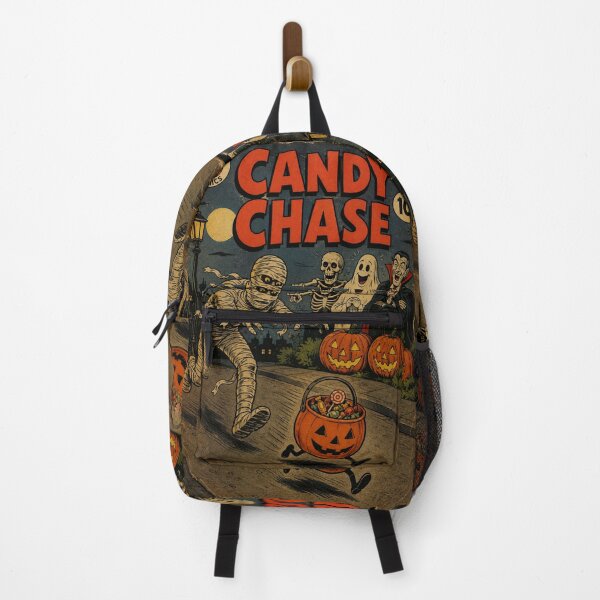 Item preview, Halloween Comic Book Cover Art: Trick-or-Treat Candy Chase designed and sold by bapupa.