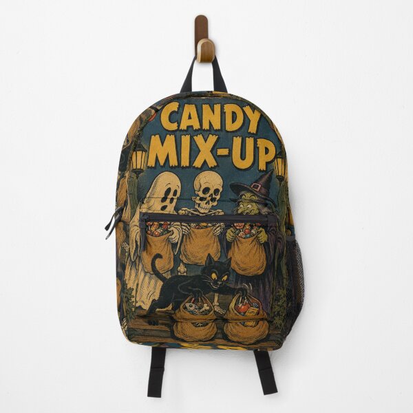 Item preview, Halloween Comic Book Cover Art: Trick-or-Treat Candy Mix-Up designed and sold by bapupa.