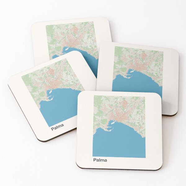 Item preview, Palma Minimalistic Map Art designed and sold by MapsNerd.