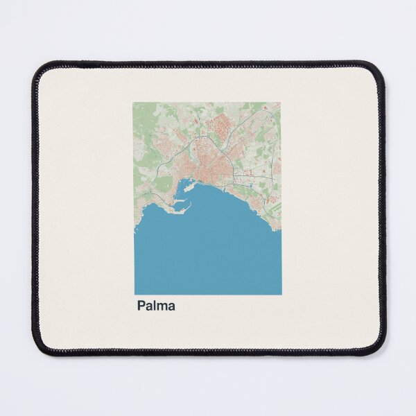 Item preview, Palma Minimalistic Map Art designed and sold by MapsNerd.