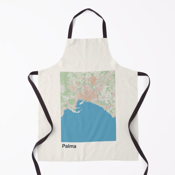 Item preview, Mapa minimalista de Palma designed and sold by MapsNerd.