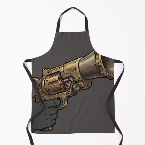 Item preview, Steampunk Blunderbuss Revolver Concept Art designed and sold by charmaroundyou.