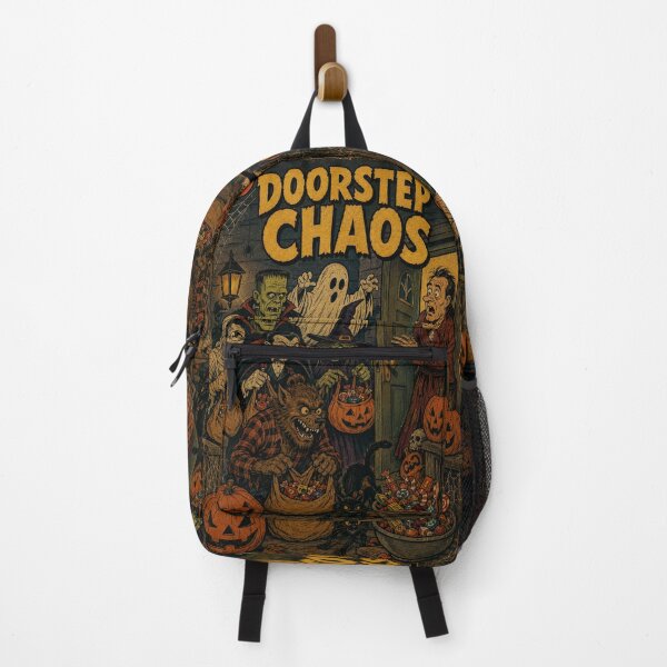 Item preview, Halloween Comic Book Cover Art: Monster Door Surprise designed and sold by bapupa.