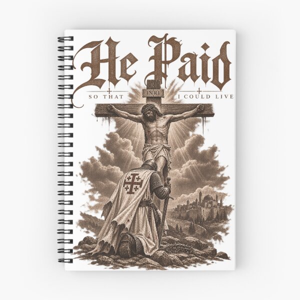 Item preview, Jesus Crusader Jerusalem Cross Christian motif designed and sold by Legacy Apparel Co..