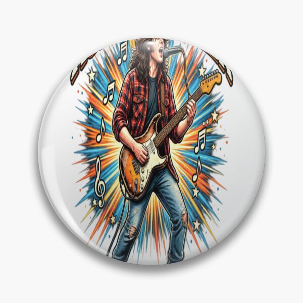 Item preview, Rory Gallagher Irish Rock  Blues Legend Guitarist Vintage Design designed and sold by CatLovers Studio.