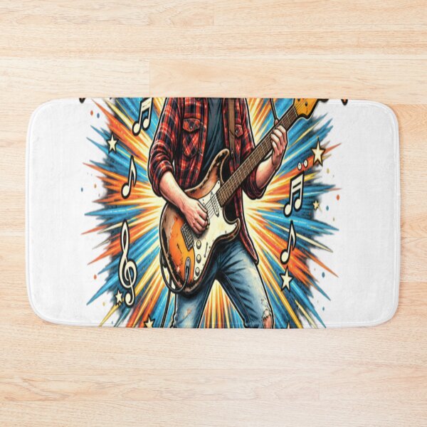 Artikelvorschau, Rory Gallagher, irische Rock- und Blueslegende, Gitarrist, Vintage-Design entworfen und verkauft von CatLovers Studio.