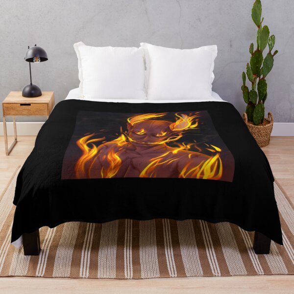 Item preview, Fiery Demon Portrait Art designed and sold by Fibi-studio.
