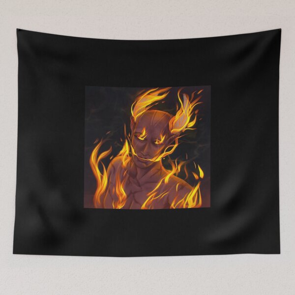 Item preview, Fiery Demon Portrait Art designed and sold by Fibi-studio.