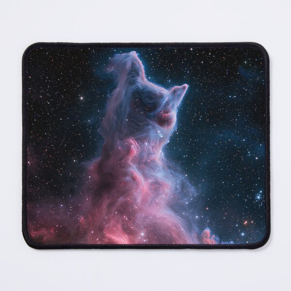 Item preview, Cosmic Wolf Dog Nebula Space Cloud designed and sold by theartmess.