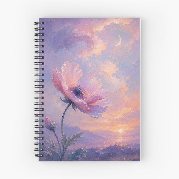 Item preview, Pastel Moonlit Poppy Flower designed and sold by Rahma-yehia23.