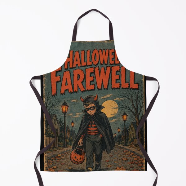 Item preview, Vintage Halloween Comic Book Cover Art: Melancholic Farewell designed and sold by bapupa.