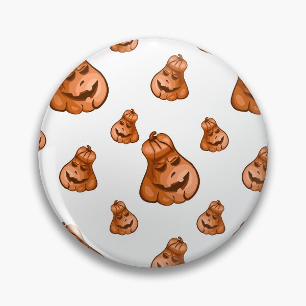 Item preview, Funny Halloween Jack O Lantern Seamless Pattern — Cute Spooky Pumpkins designed and sold by LYAN-STORE.