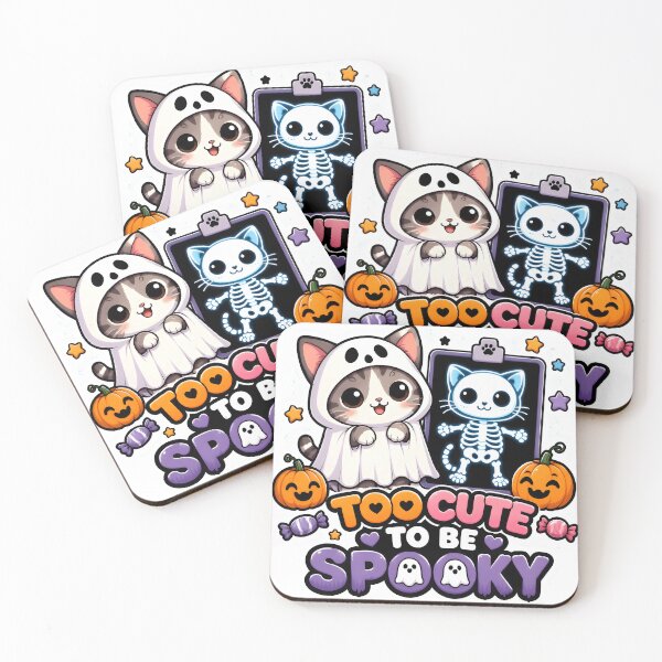 Item preview, Too Cute to Be Spooky – Kawaii Veterinary Radiology Halloween designed and sold by Bettybee00.