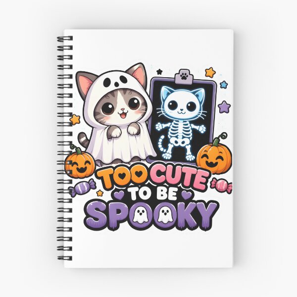 Item preview, Too Cute to Be Spooky – Kawaii Veterinary Radiology Halloween designed and sold by Bettybee00.