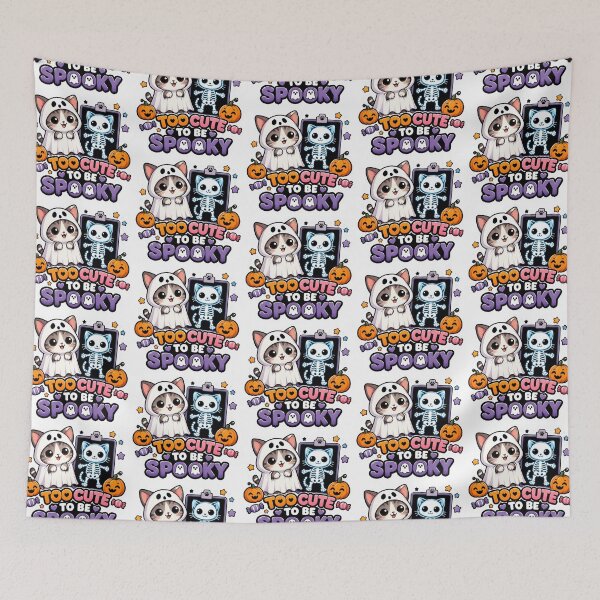 Item preview, Too Cute to Be Spooky – Kawaii Veterinary Radiology Halloween designed and sold by Bettybee00.