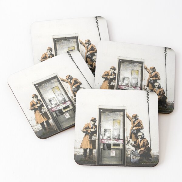 Item preview, Vintage Banksy Spy Booth designed and sold by gamalielRocky.