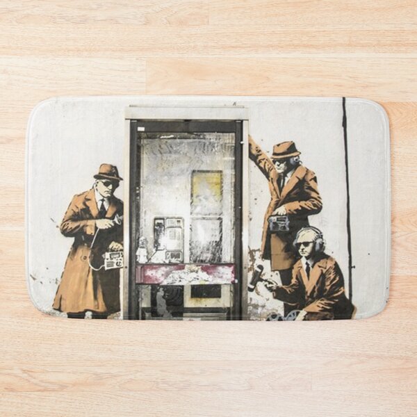 Item preview, Vintage Banksy Spy Booth designed and sold by gamalielRocky.