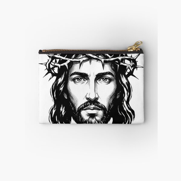 Item preview, Christ Is King – Jesus Christ with Crown of Thorns | Christian Design designed and sold by Legacy Apparel Co..