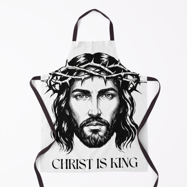 Item preview, Christ Is King – Jesus Christ with Crown of Thorns | Christian Design designed and sold by Legacy Apparel Co..